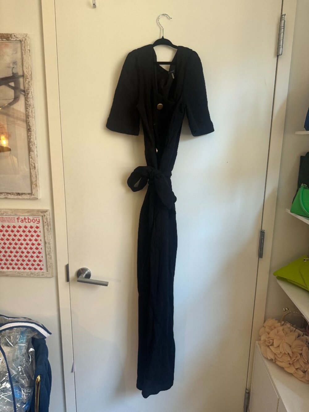 BRAND NEW WITH TAGS GORGEOUS MANGO BLACK JUMPSUIT